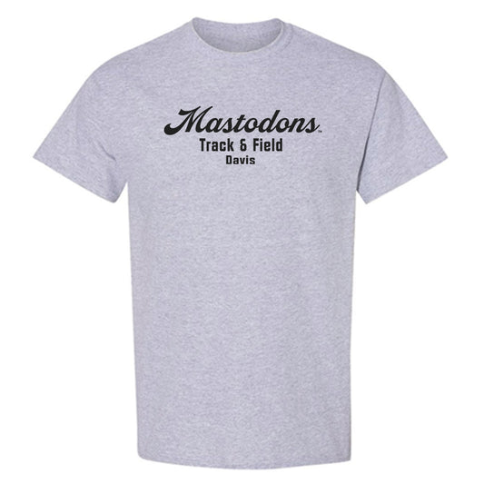 PFW - NCAA Men's Track & Field : Taran Davis - Classic Fashion Shersey T-Shirt-0