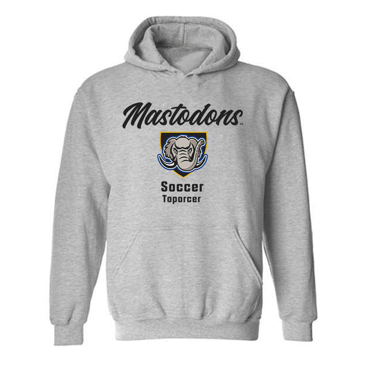 PFW - NCAA Women's Soccer : Maci Toporcer - Classic Fashion Shersey Hooded Sweatshirt