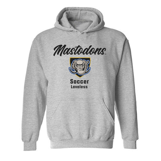 PFW - NCAA Women's Soccer : Bethany Loveless - Classic Fashion Shersey Hooded Sweatshirt