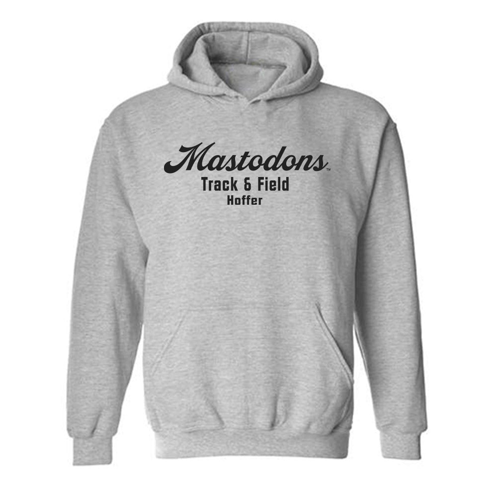 PFW - NCAA Men's Track & Field : Aaron Hoffer - Classic Fashion Shersey Hooded Sweatshirt-0