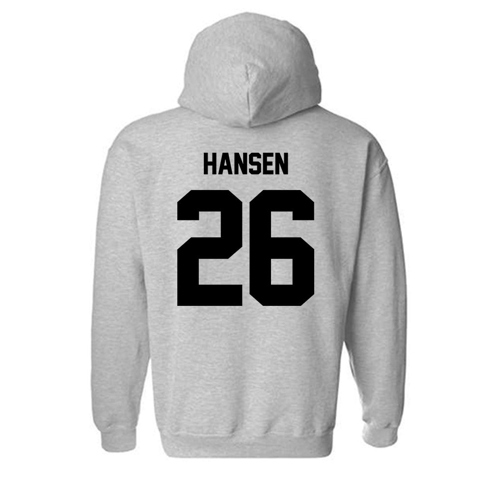 PFW - NCAA Women's Soccer : Kailey Hansen - Classic Fashion Shersey Hooded Sweatshirt-1