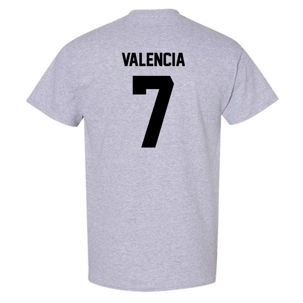 PFW - NCAA Men's Soccer : Marco Valencia - Classic Fashion Shersey T-Shirt-1