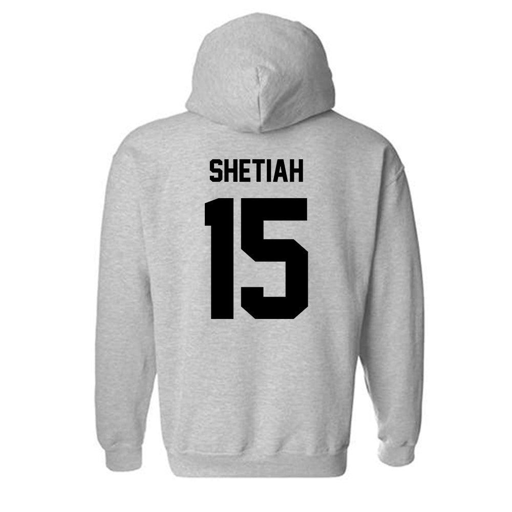 PFW - NCAA Men's Soccer : Ameer Shetiah - Classic Fashion Shersey Hooded Sweatshirt-1
