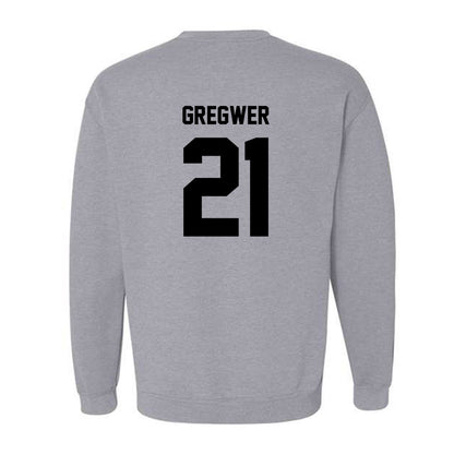 PFW - NCAA Women's Basketball : Claire Gregwer - Classic Fashion Shersey Crewneck Sweatshirt-1