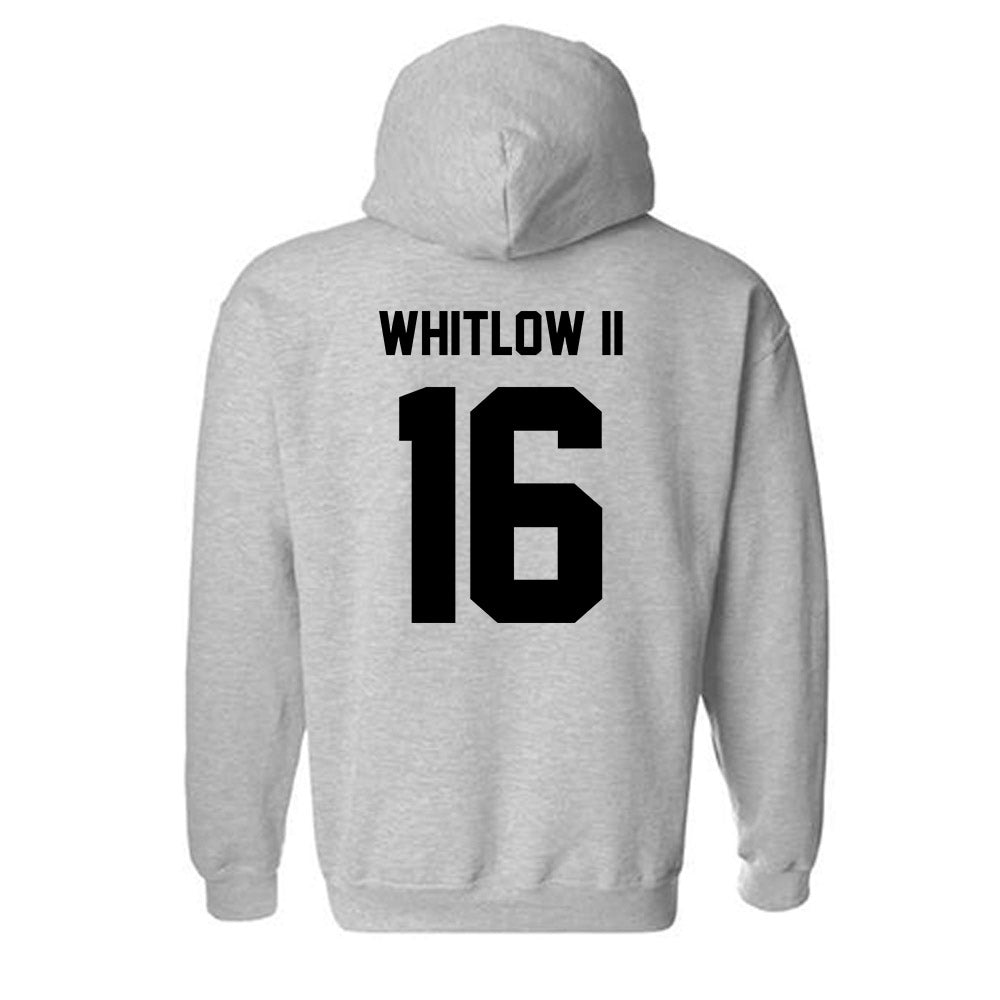 PFW - NCAA Men's Soccer : Kevin Whitlow II - Classic Fashion Shersey Hooded Sweatshirt-1