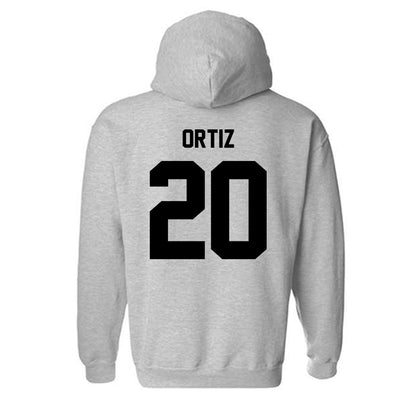 PFW - NCAA Men's Basketball : Edir Ortiz - Classic Fashion Shersey Hooded Sweatshirt-1