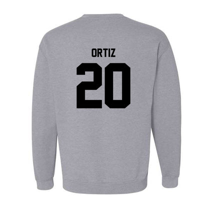 PFW - NCAA Men's Basketball : Edir Ortiz - Classic Fashion Shersey Crewneck Sweatshirt-1