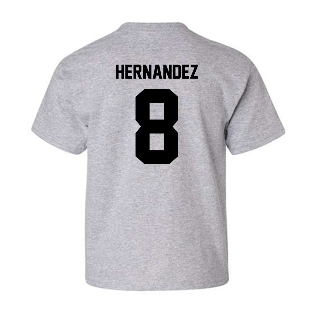 PFW - NCAA Men's Soccer : Jonathan Hernandez - Classic Fashion Shersey Youth T-Shirt-1