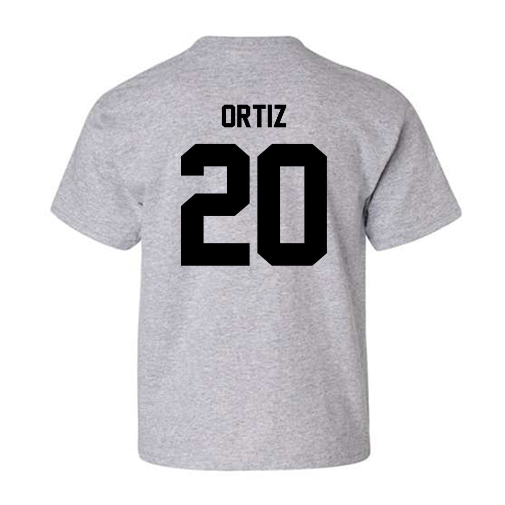 PFW - NCAA Men's Basketball : Edir Ortiz - Classic Fashion Shersey Youth T-Shirt-1
