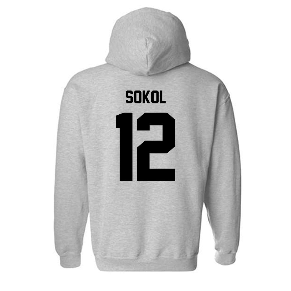 PFW - NCAA Women's Soccer : Sabrina Sokol - Classic Fashion Shersey Hooded Sweatshirt-1