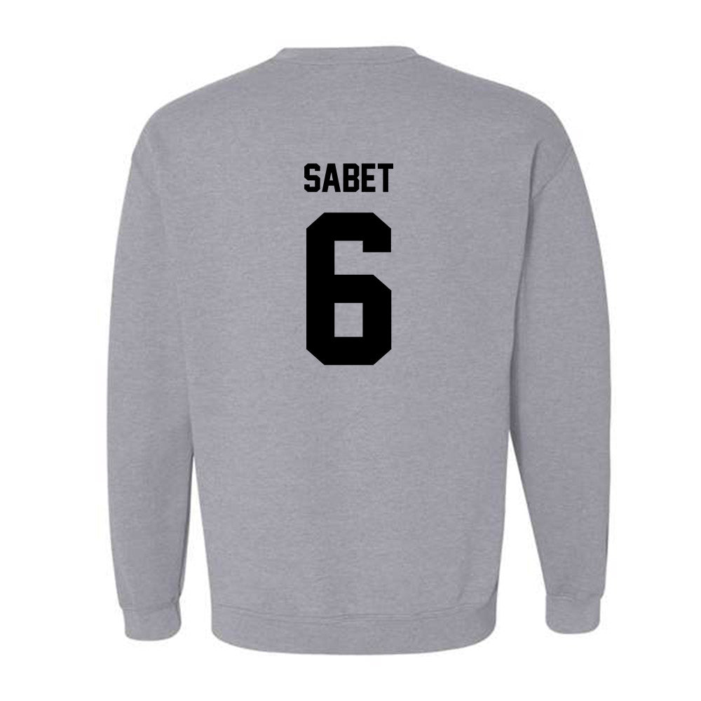 PFW - NCAA Women's Soccer : Dalia Sabet - Classic Fashion Shersey Crewneck Sweatshirt-1