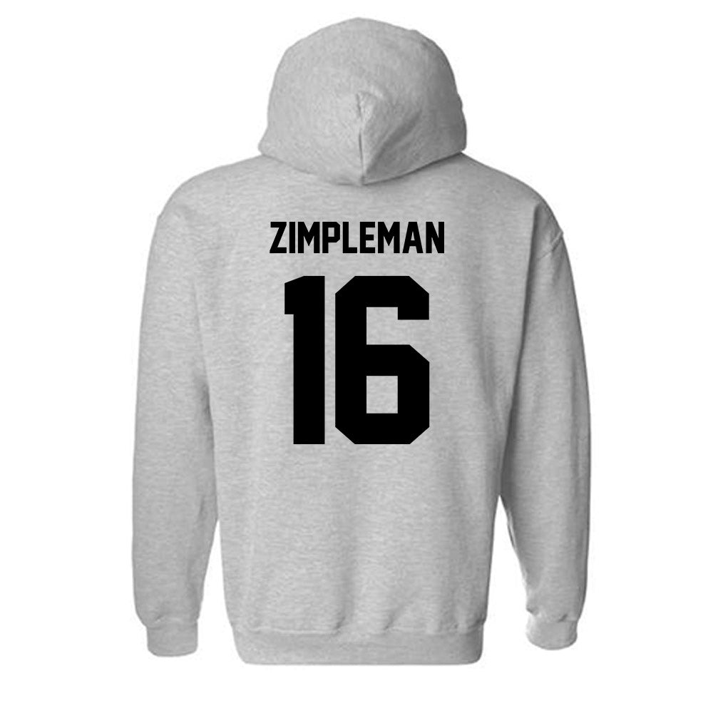 PFW - NCAA Softball : Addison Zimpleman - Classic Fashion Shersey Hooded Sweatshirt-1