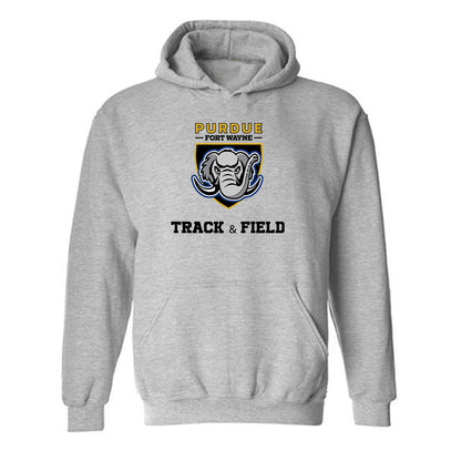PFW - NCAA Women's Track & Field : Ava Poppe - Classic Fashion Shersey Hooded Sweatshirt-0