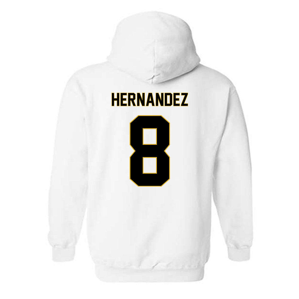 PFW - NCAA Men's Soccer : Jonathan Hernandez - Classic Fashion Shersey Hooded Sweatshirt-1