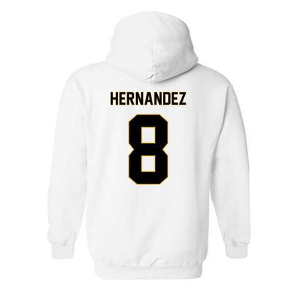 PFW - NCAA Men's Soccer : Jonathan Hernandez - Classic Fashion Shersey Hooded Sweatshirt-1