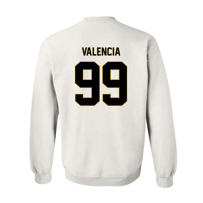 PFW - NCAA Men's Soccer : David Valencia - Classic Fashion Shersey Crewneck Sweatshirt-1