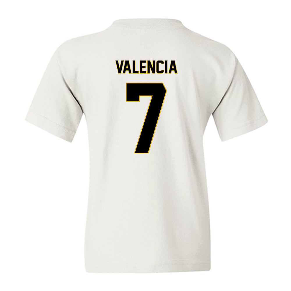 PFW - NCAA Men's Soccer : Marco Valencia - Classic Fashion Shersey Youth T-Shirt-1