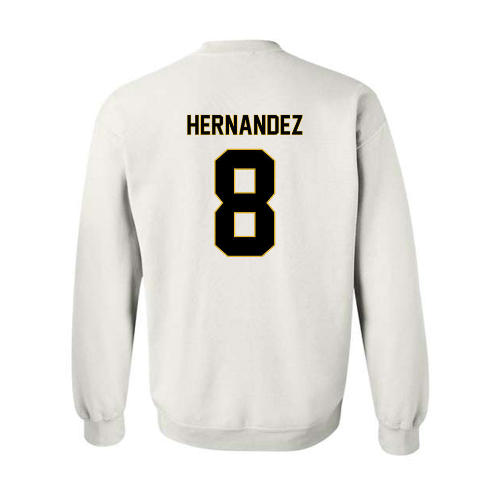 PFW - NCAA Men's Soccer : Jonathan Hernandez - Classic Fashion Shersey Crewneck Sweatshirt-1