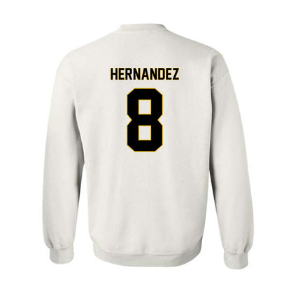 PFW - NCAA Men's Soccer : Jonathan Hernandez - Classic Fashion Shersey Crewneck Sweatshirt-1