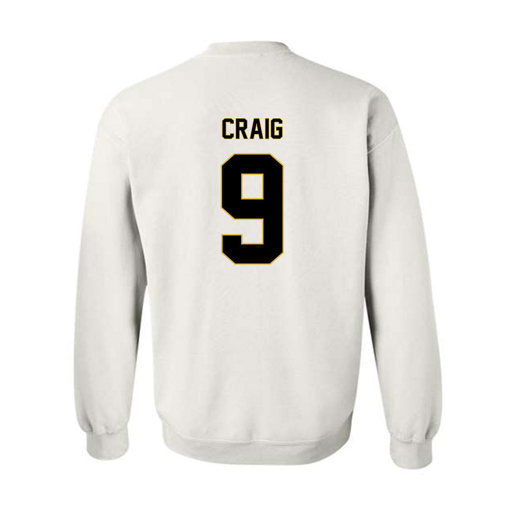 PFW - NCAA Men's Basketball : Deandre Craig - Classic Fashion Shersey Crewneck Sweatshirt-1