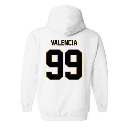 PFW - NCAA Men's Soccer : David Valencia - Classic Fashion Shersey Hooded Sweatshirt-1
