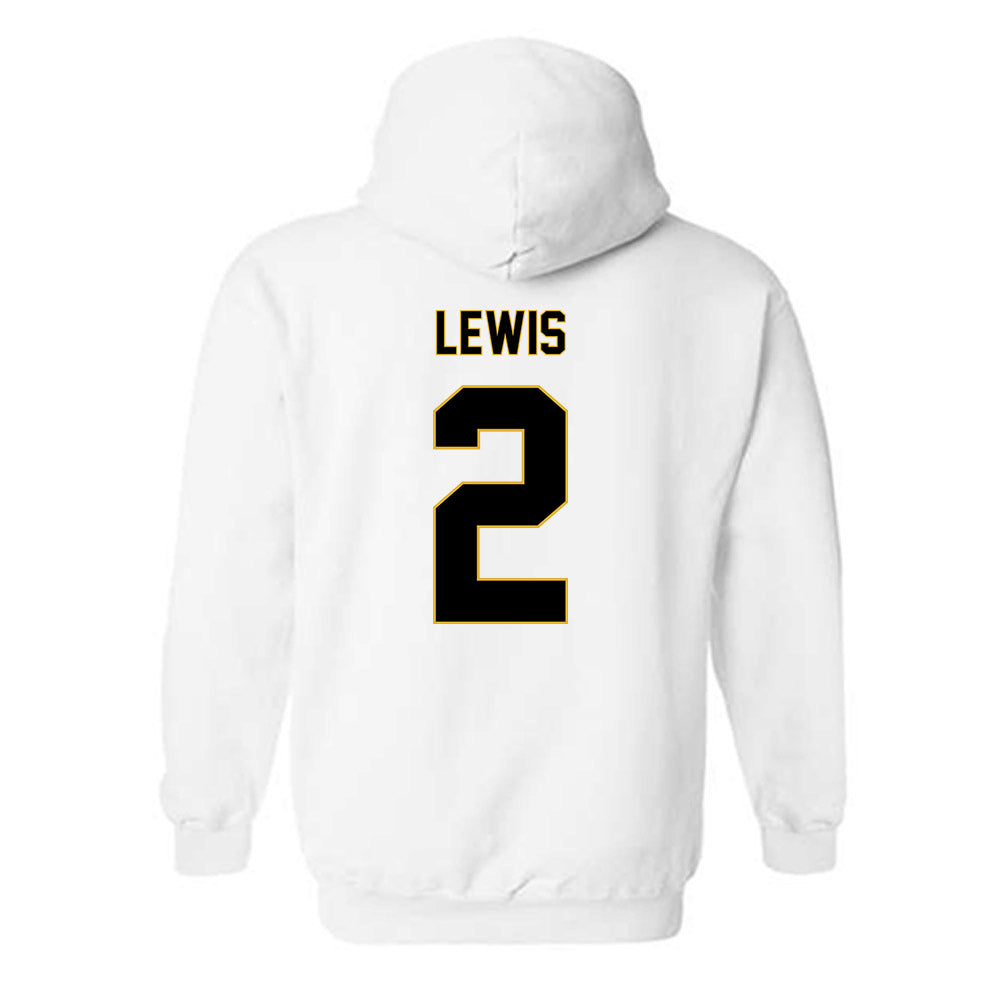 PFW - NCAA Men's Basketball : DeAndre Lewis - Classic Fashion Shersey Hooded Sweatshirt-1