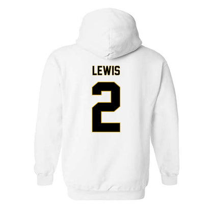 PFW - NCAA Men's Basketball : DeAndre Lewis - Classic Fashion Shersey Hooded Sweatshirt-1