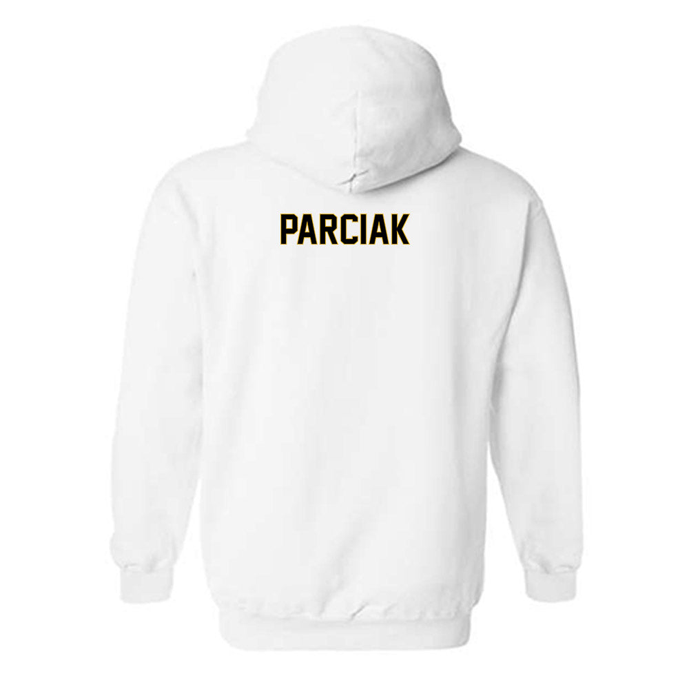 PFW - NCAA Men's Track & Field : Max Parciak - Classic Fashion Shersey Hooded Sweatshirt-1