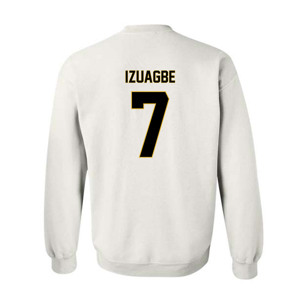 PFW - NCAA Men's Basketball : Tamaje Izuagbe - Classic Fashion Shersey Crewneck Sweatshirt-1
