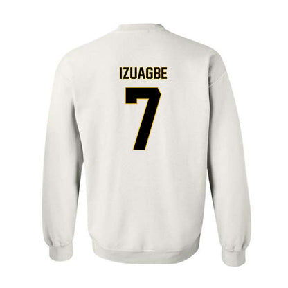 PFW - NCAA Men's Basketball : Tamaje Izuagbe - Classic Fashion Shersey Crewneck Sweatshirt-1