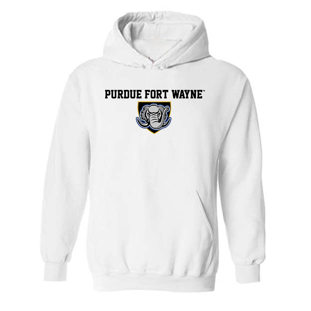 PFW - NCAA Women's Track & Field : Ava Poppe - Classic Fashion Shersey Hooded Sweatshirt-0