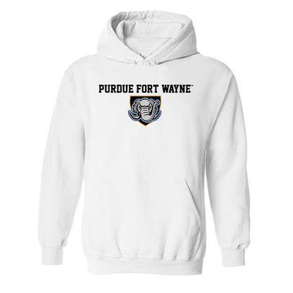 PFW - NCAA Men's Track & Field : Aaron Hoffer - Classic Fashion Shersey Hooded Sweatshirt-0