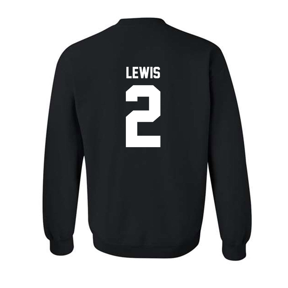 PFW - NCAA Men's Basketball : DeAndre Lewis - Classic Fashion Shersey Crewneck Sweatshirt-1