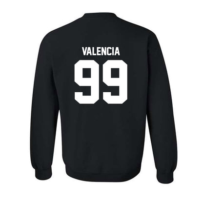PFW - NCAA Men's Soccer : David Valencia - Classic Fashion Shersey Crewneck Sweatshirt-1