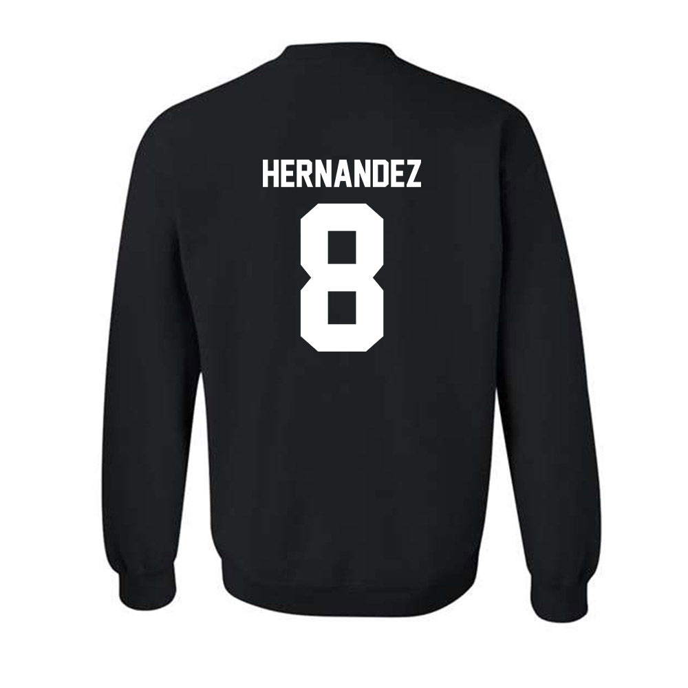 PFW - NCAA Men's Soccer : Jonathan Hernandez - Classic Fashion Shersey Crewneck Sweatshirt-1