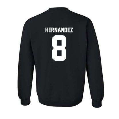PFW - NCAA Men's Soccer : Jonathan Hernandez - Classic Fashion Shersey Crewneck Sweatshirt-1