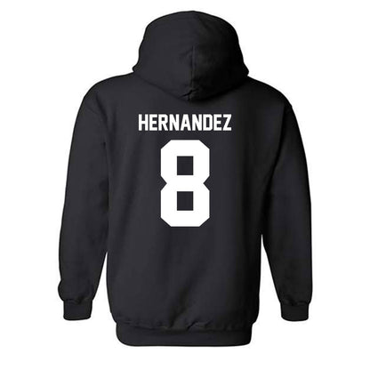 PFW - NCAA Men's Soccer : Jonathan Hernandez - Classic Fashion Shersey Hooded Sweatshirt-1