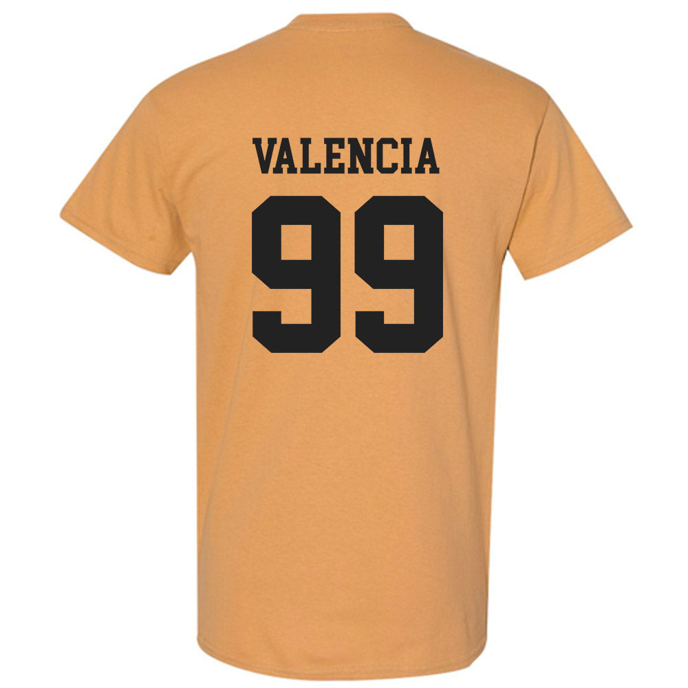 PFW - NCAA Men's Soccer : David Valencia - Classic Fashion Shersey T-Shirt-1