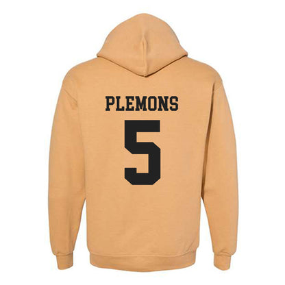 PFW - NCAA Women's Volleyball : Mya Plemons - Classic Fashion Shersey Hooded Sweatshirt-1