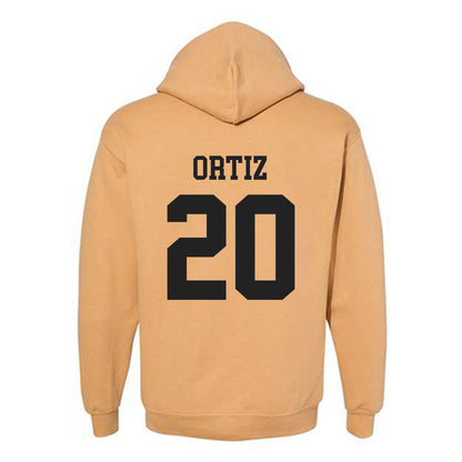 PFW - NCAA Men's Basketball : Edir Ortiz - Classic Fashion Shersey Hooded Sweatshirt-1