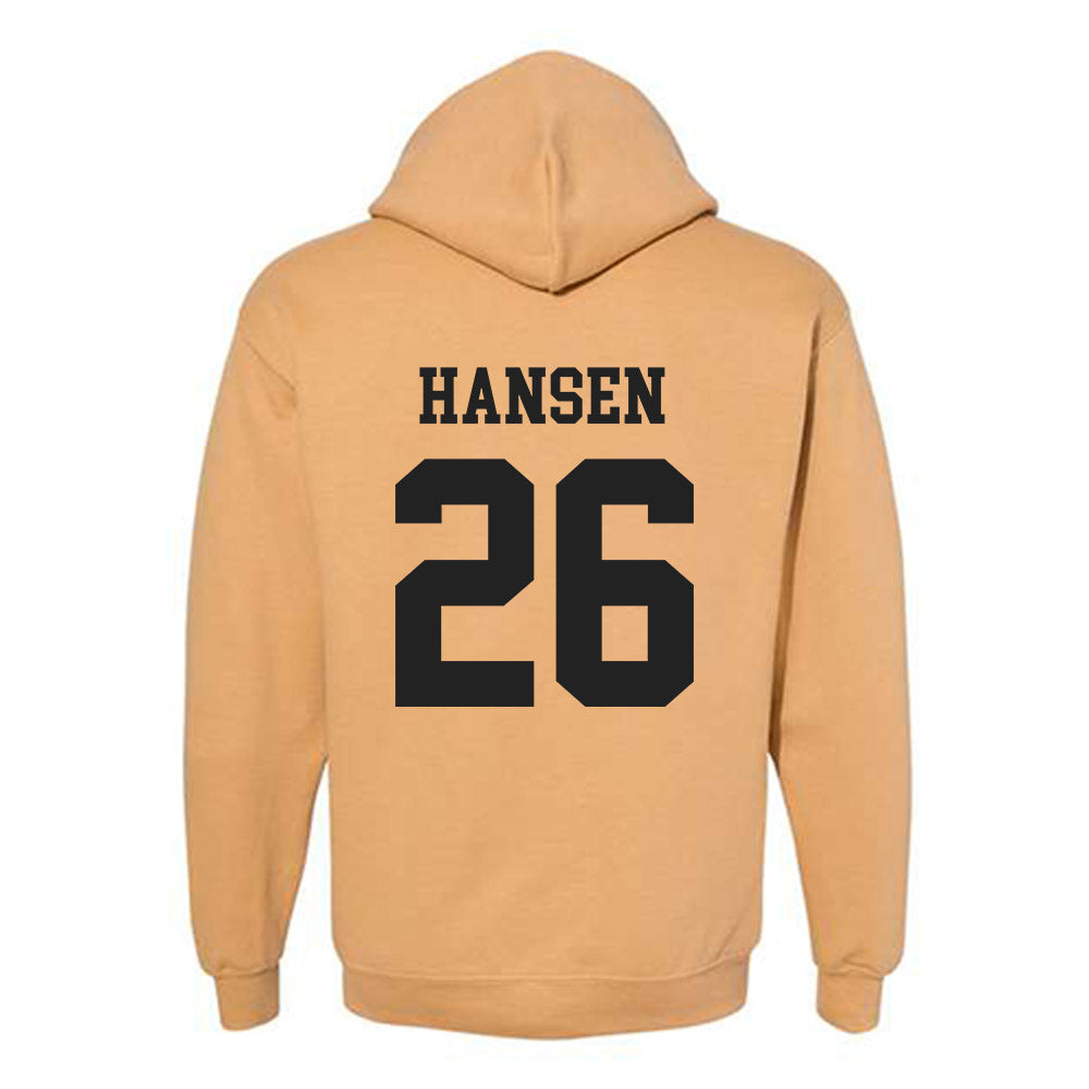 PFW - NCAA Women's Soccer : Kailey Hansen - Classic Fashion Shersey Hooded Sweatshirt-1