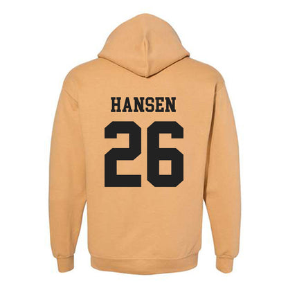 PFW - NCAA Women's Soccer : Kailey Hansen - Classic Fashion Shersey Hooded Sweatshirt-1