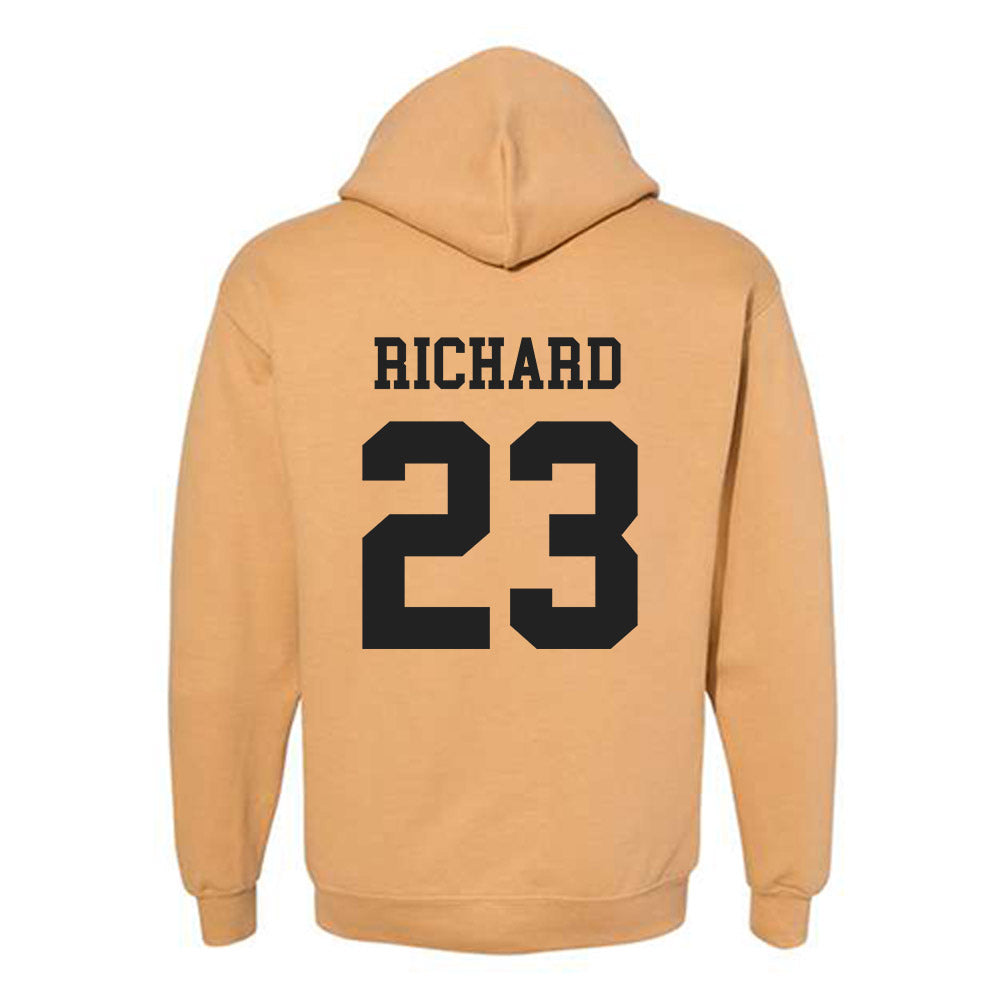 PFW - NCAA Men's Basketball : Solomon Richard - Classic Fashion Shersey Hooded Sweatshirt-1