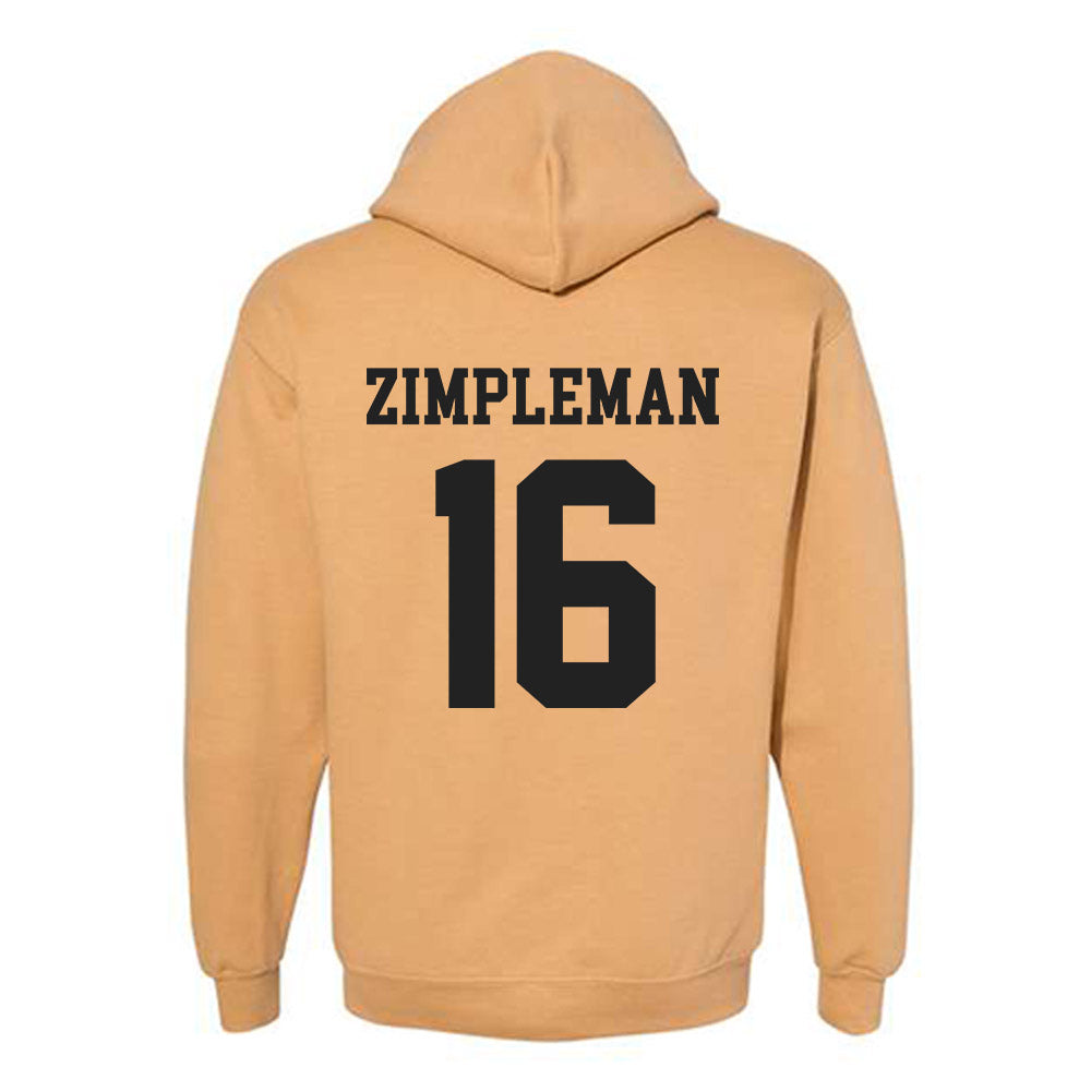 PFW - NCAA Softball : Addison Zimpleman - Classic Fashion Shersey Hooded Sweatshirt-1