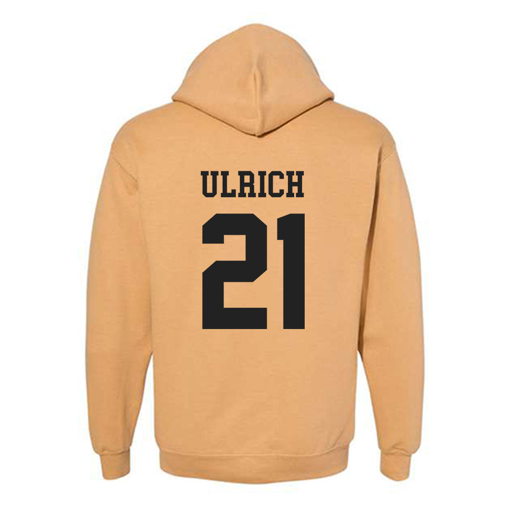 PFW - NCAA Women's Soccer : Ellie Ulrich - Classic Fashion Shersey Hooded Sweatshirt-1