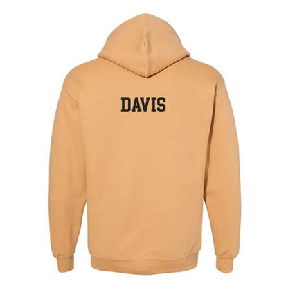 PFW - NCAA Men's Track & Field : Taran Davis - Classic Fashion Shersey Hooded Sweatshirt-1