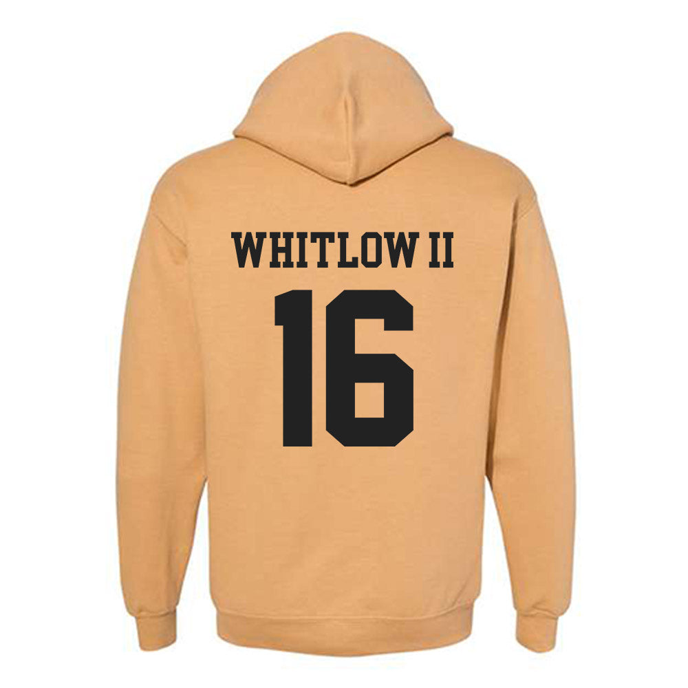 PFW - NCAA Men's Soccer : Kevin Whitlow II - Classic Fashion Shersey Hooded Sweatshirt-1