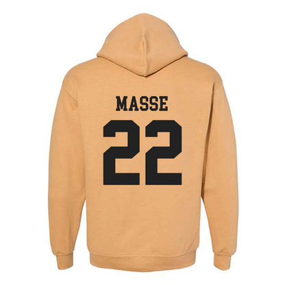 PFW - NCAA Women's Soccer : Bella Masse - Classic Fashion Shersey Hooded Sweatshirt-1