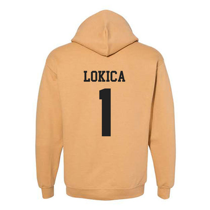 PFW - NCAA Women's Basketball : Nika Lokica - Classic Fashion Shersey Hooded Sweatshirt-1