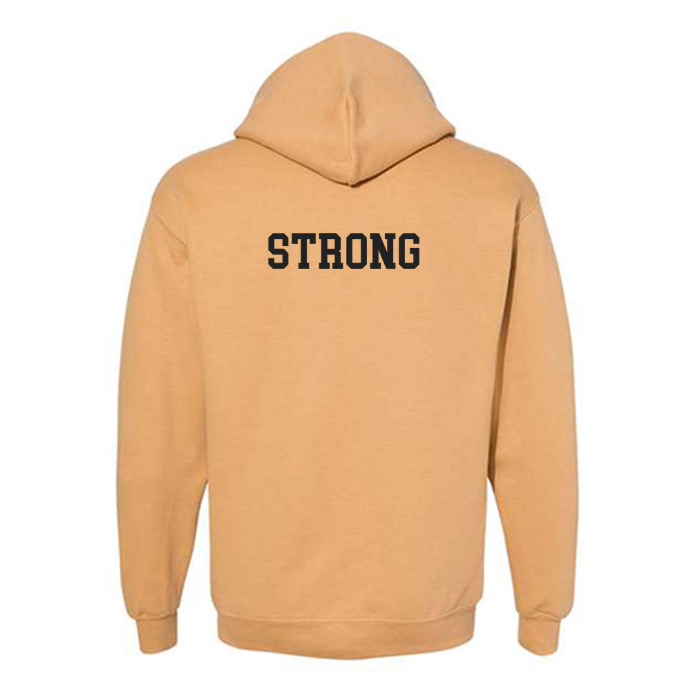 PFW - NCAA Men's Cross Country : Jack Strong - Classic Fashion Shersey Hooded Sweatshirt-1
